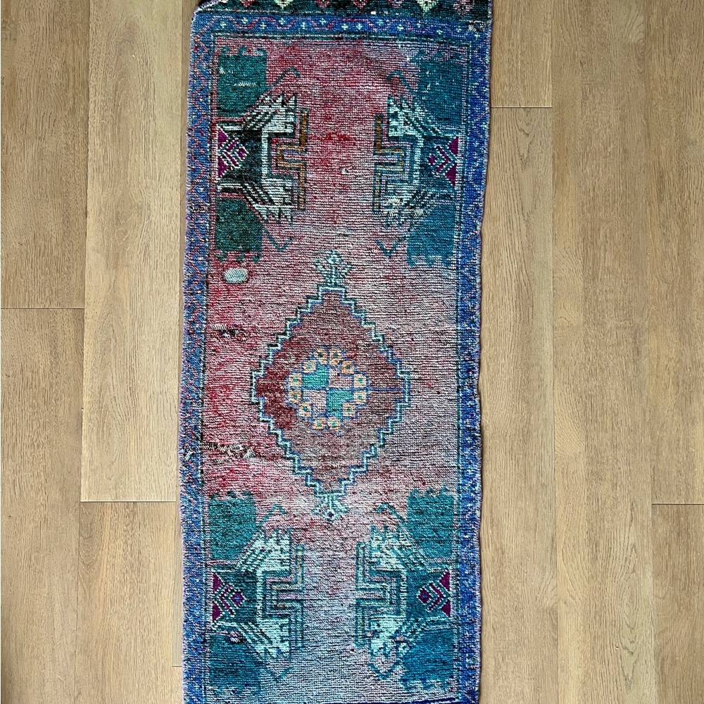 Turkish Geometric Pattern Rug